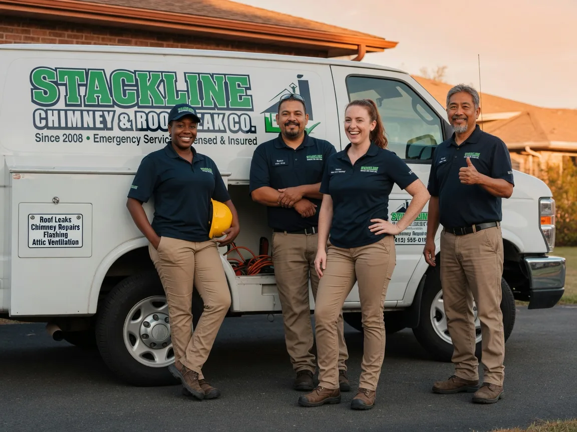 Chimney flashing repair company in Knox Dale, PA